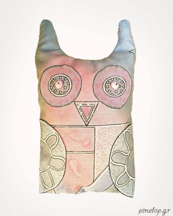 Μαξιλαράκι κουκουβάγια