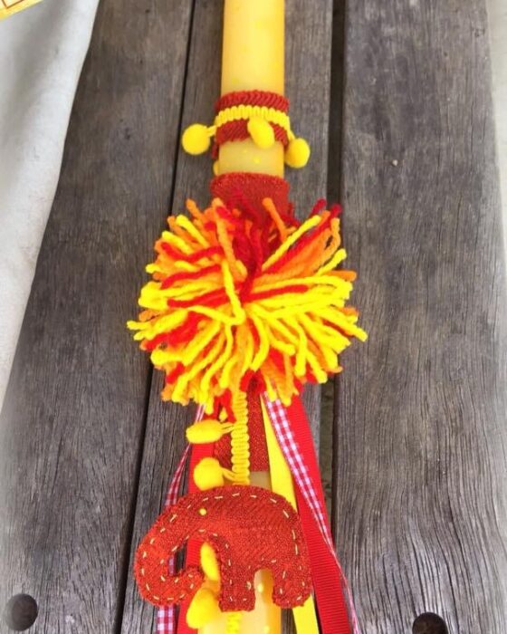 Λαμπάδα με ελεφαντάκι