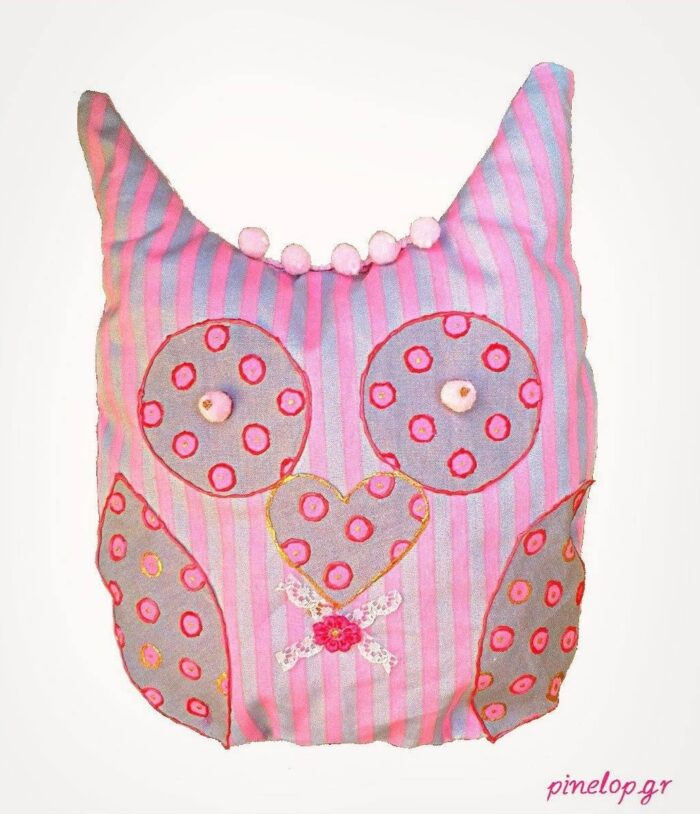 Μαξιλαράκι κουκουβάγια