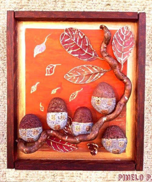 Ειδική παραγγελία κάδρο με πέτρες