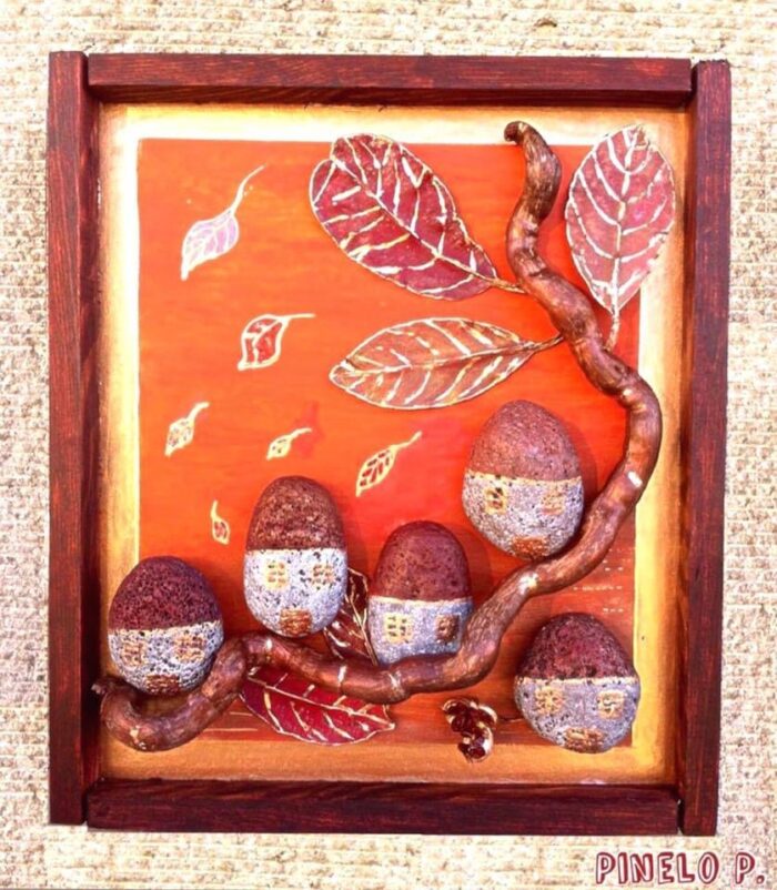 Ειδική παραγγελία κάδρο με πέτρες