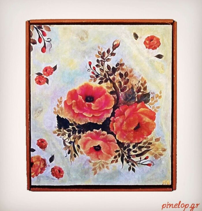 Ειδική παραγγελία κάδρο με λουλούδια