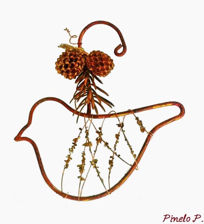 Χριστουγεννιάτικο διακοσμητικό πουλί