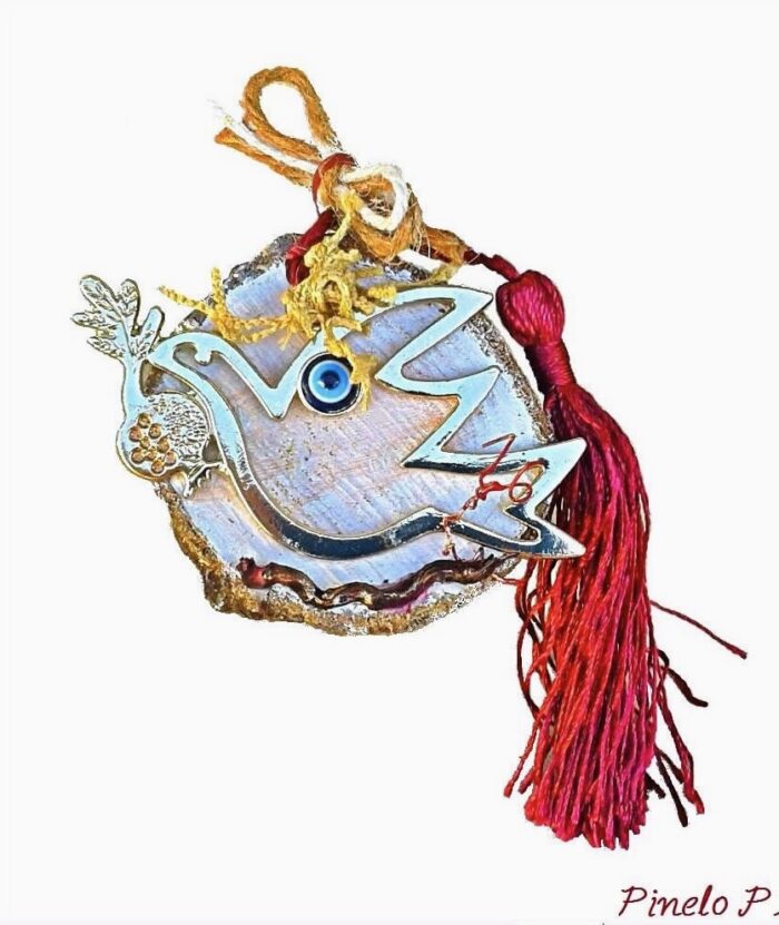 Ειδική παραγγελία γούρι με διακοσμητικό πουλί