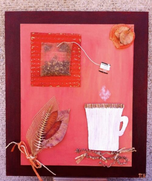 Κάδρο με κούπα καφέ