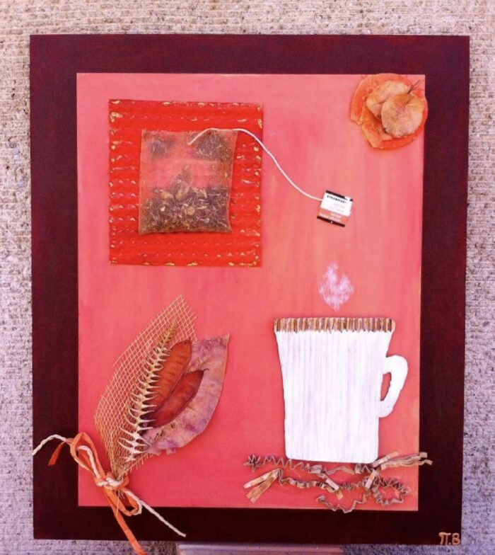 Κάδρο με κούπα καφέ