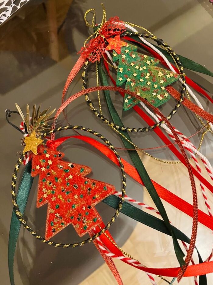 Χριστουγεννιάτικο γούρι με ελατάκι