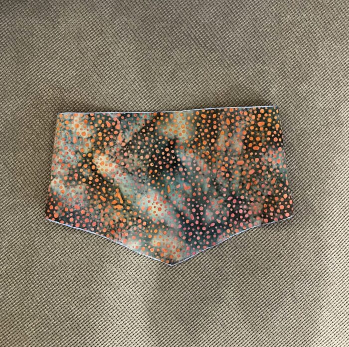 Μπαντάνα διπλής όψης με πιτσίλες